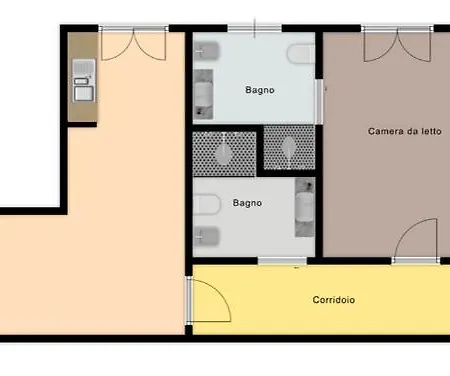 Le Stanze Di Catia Apartman